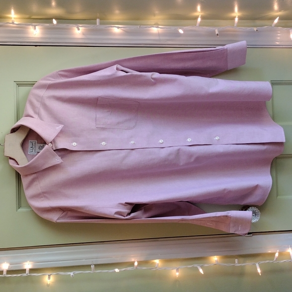 L.L. Bean Other - Men's L.L.Bean 16½-32 maroon Oxford